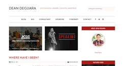 Desktop Screenshot of deandeguara.com